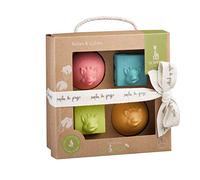 Vulli - So'Pure - Sophie la Girafe - Set de 2 Balles + 2 Cubes