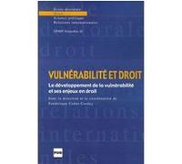 Vulnerabilite et droit Collectif (Auteur)