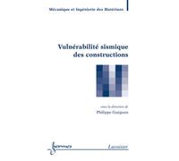 Vulnérabilité sismique des constructions - Piotr Breitkopf - Hermes Science Publications - broché - Etude