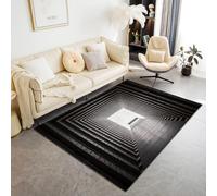VULORA Illusion Optique Intérieur Tapis de Décoration 80x150cm Visuel Architecture Tapis Poils Ras Lavable Salon Moquette, Soft Antidérapant Tapis De Sol pour Chambre Couloir Paillasson Entrée 1Q444