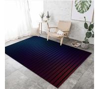 VULORA Moderne Intérieur Tapis de Décoration 60x110cm Abstraction Géométrie Tapis Poils Ras Lavable Salon Moquette, Soft Antidérapant Tapis De Sol pour Chambre Couloir Paillasson Entrée 1Q2956