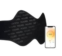 Vulpés HeatBelt Pro 10 - Ceinture Chauffante Intelligente Dos, Bassin & Reins | Chaleur Infrarouge | Bambou Naturel sans Chrome, Plomb, Cadmium | Batterie 10 000mAh | PRO 10 S [60-80 cm]