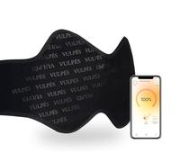 Vulpés HeatBelt Pro - Ceinture Lombaire Chauffante | Chaleur Infrarouge Avancée | Bambou Organique | Ultra-Légère | Pour Dos, Bassin & Reins | Contrôle via App | Batterie 5.000mAh | S [70-90 cm]