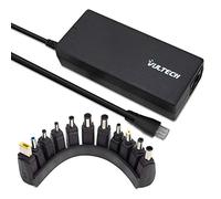 Vultech 120 W 5 A Chargeur PC universel auto-ajustable pour ordinateur portable HP, Asus, Lenovo, Dell, Acer, Samsung, Sony, Toshiba, MSI - Compatible avec Ultrabook et Chromebook - 11 connecteurs