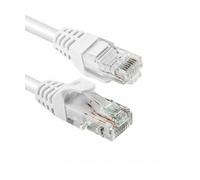 Vultech Cavo Ethernet Cat6 UTP 2m Bianco Gigabit 1000 Mbit/s per Rete LAN