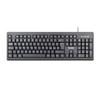 Vultech Clavier USB KEY-609 QWERTY Italien Noir