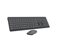 VulTech KM-851W Ensemble Clavier et Souris sans Fil avec Boutons Ciseaux, Clic Silencieux, Disposition Italienne, QWERTY Ultra-Fin, Clavier Numérique, Touches Multimédia, Protection Liquide PC/Mac