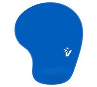 Vultech MP-02 Tapis de Souris Noir - Tapis de Souris (Noir, Uniforme, Gel, Repose-Poignets)
