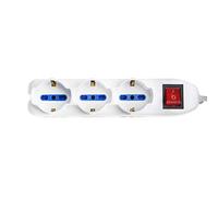 VulTech MU-06 Multiprise, blanc, MU-02