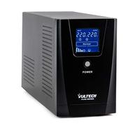 Vultech Pure Line Interactive - Alimentation sans Interruption UPS 1500 VA avec Onde sinusoïdale Pure et écran LCD