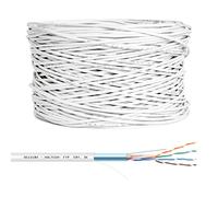 Vultech Câble réseau SC13102-305 Cat5e F/UTP 10/100/1000Base-T Gris PVC Solide