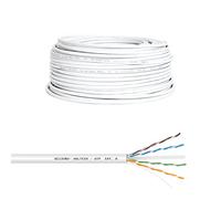 Vultech sc13502 - 50 Couronne LAN, catégorie 6, UTP, 23 AWG, 50 m, Blanc