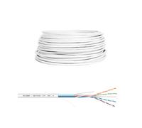 Vultech SC13602-50 Câble réseau blanc 50 m Cat6 F/UTP (FTP)