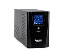 Vultech 1000 VA Pure Alimentation sans Interruption Line Interactive avec Onde sinusoïdale Pure et écran LCD