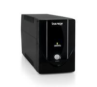 Vultech UPS1200VA-Lite Groupe de continuité hors ligne, noir