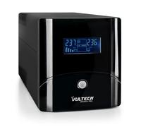 Vultech UPS2000VA-PRO Line Interactive Uninterruptible Power Supply 2000VA 1025W 4 Sockets