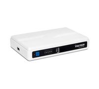 VulTech UPS60PWTC-DC Mini UPS 4350 mAh 60 W 0 ms Groupe de continuité Portable pour routeur sans Fil Modem Caméra Power Bank Smartphone USB 2.4A 12 W + Type-C PD/QC3 45 W + 2 DC 12 V Blanc