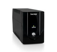 Vultech Onduleur UPS650VA-LITE 650 VA / 360 W 2 sorties CA Interactivité de ligne