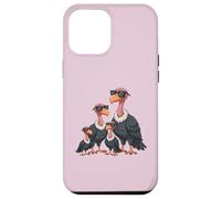 Vulture Family Sunglasses Graphic Cool Bird Lover Vultures Coque pour iPhone 12 Pro Max