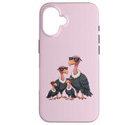 Vulture Family Sunglasses Graphic Cool Bird Lover Vultures Coque pour iPhone 16
