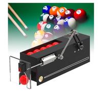 VUMBMYFCM Serveur de Boules de Billard Automatique | Machine d'entraînement de coups de billard, servant 600 balles/H, enregistrements système en temps réel