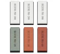 Vunanvu Lot De 6 Pierres À Aiguiser Professionnelles Pour Couteaux Antidérapantes Grain 120/240/600/1000/2000/3000