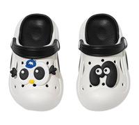 Vuncio Sabot Enfant Fille Garcon Ete Mignon Confort Chaussure Jardin Enfant Ado Antidérapant Souple Confortable Legere Animal Fashion Piscine Plage Casual Pantoufle (Blanc, 28)