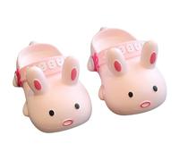 Vuncio Sabot Enfant Fille Garcon été Mignon Confort Chaussure Jardin Enfant Ado Souple Antidérapant Leger Et Confortable Animal Fashion Casual Plage Piscine Pantoufle (Rose, 23)