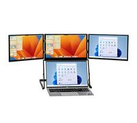 VUNHEX Extension D'Écran pour Ordinateur Portable 15,6 Pouces Fhd 1080p, Couverture Colorimétrique 100% Srgb, Haut-Parleurs Intégrés, Béquille Réglable en Hauteur Et Compatibilité Windows/Mac