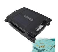 VUNHEX Skimmer De Piscine Solaire Panier Grande Capacité De 3,4 L | Nettoyage En Mode Dual, Planification Intelligente De L'itinéraire, Skimmer Solaire Pour Piscines Hors-Sol