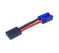 VUNIVERSUM Câble adaptateur EC5 mâle vers Traxxas TRX compatible avec connecteur femelle haute tension 12AWG pour batterie Lipo 10 cm modélisme RC