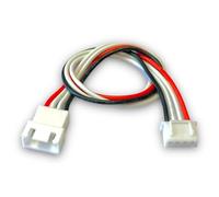 VUNIVERSUM JST-XH Lot de 2 câbles d'équilibrage 3S 4 broches de qualité supérieure - Câble de charge XH mâle vers femelle - 20 cm - 30 cm - Câble adaptateur 24 AWG pour batterie Lipo (2 x 50 cm)