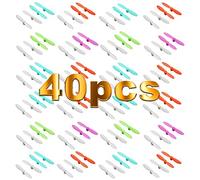 VUNIVERSUM Lot de 10 lames de rotor compatibles avec Nano WLtoys V272 V676 E10 E10C E10W CX-10 CX10 CX-10A CX-10C CX-10W CX-10D CX-10WD 30 mm Quadcopter