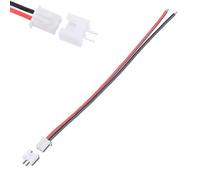 VUNIVERSUM Mr. Stecker Modellbau® 1 pièce Premium 2Pin 2.5 JST-XH 2,5 mm XH mâle avec câble 24AWG de 15 cm + prise femelle pour batterie Lipo de Mr. Stecker Modellbau®