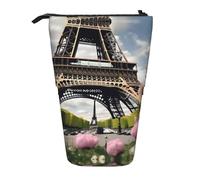 Vuoongt Stand Upflower Trousse à crayons télescopique Motif Tour Eiffel Paris, Noir/blanc, One Size