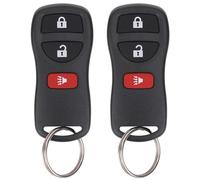 Vurkcy Lot de 2 télécommandes sans ompatibles avec Infiniti FX35 FX45 QX4, Armada Pathfinder Frontier Murano Titan Quest Xterra Sentra, remplacement pour KBRASTU15