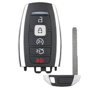 Vurkcy Porte-clés de rechange pour Lincoln MKZ MKC MKX Continental 2017 | Navigator Nautilus Télécommande d'entrée sans clé pour voiture M3N-A2C94078000 M3N-A2C940780, 5-Btn