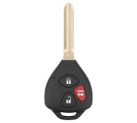 Vurkcy Télécommande de rechange pour Toyota RAV4/2008-2013 XB 2006-2011, HYQ12BBY, 3 boutons