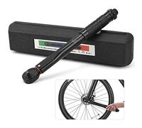 Vusddy Clé dynamométrique professionnelle pour vélo 1/4" - 5-25 NM - Clé dynamométrique pour moto - Micro réglage 0,1 NM avec blocage, précision d'erreur ±3 %, tête à cliquet 72 dents