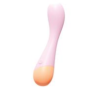 Vush Peachy G-Spot - vibromasseur point G rechargeable - silicone rose