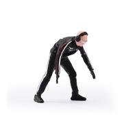 VUSLB Miniatures Diorama Racing Driver Repairer Series Scene Props Figurine Poupées The Man Who Installs Tires Tiny People Model Fit for Car Vehicles (échelle 1/87)
