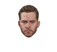 VUSLB Paul Walker Sculpture de tête mâle à échelle 1/6 pour figurine d'action de 30,5 cm
