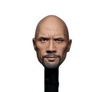 VUSLB Sculpture de tête mâle à échelle 1/6, homme dur européen en jason, tête de statham sculptée, pour figurine d'action de 30,5 cm, poupée corporelle (D)