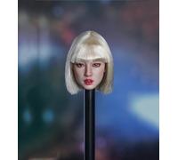 VUSLB Tête de peau sculptée 1/6 pour fille asiatique Suntan pour femme de 30,5 cm PH TBL JO Action Figure Body Collection (K)