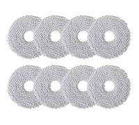 VUSZR 8 pices pour Ecovacs Deebot X2/T20/T20e/T30 OMNI Serpillires Rechange Tampons Kit,Microfibre BROSSE ET ACCESSOIRE D’ASPIRAT