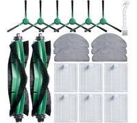 VUSZR Kit d'Accessoires pour iRobot Roomba Combo Essential, Compatible avec Y0140/Y0112/Y0110/105, Inclut Brosses, Filtres, Chiffons de Nettoyage