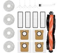 VUSZR Kit de Rechange pour iRobot Roomba Série 600, Ensemble d'Accessoires avec 4 Filtres HEPA, 4 Brosses Latérales, 2 Brosses à Poils, 2 Brosses Battantes, 2 Outils de Nettoyage