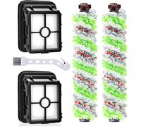 VUSZR Lot de 2 filtres de rechange et 2 rouleaux de brosse multifonction pour animal domestique Bi BROSSE ET ACCESSOIRE D’ASPIRAT