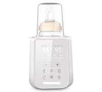 Vuxava Chauffe-Biberon 8-en-1 - Chauffe-Aliments Bébé Multifonction avec veilleuse et minuterie, idéal pour les déplacements, préserve les nutriments du lait maternel, compatible tous biberons