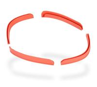 Vuxava Protection des Bords pour Robot Tondeuse Segway Navimow i105e & i108e - Bumper Tuning en PETG - Installation Facile sans Colle ni Vis, Design sur Mesure pour Jardin et Pelouse - 4 Pièces